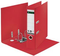 LEITZ ordner Recycle, 180 graden, 80 mm, A4,  rood