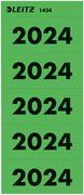 LEITZ Ordner-inhoudsetiket 'jaartal 2024', groen