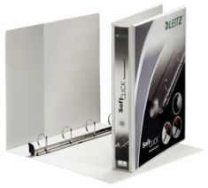 LEITZ presentatieringband SoftClick, A4 overbreed, rug 70 mm, wit