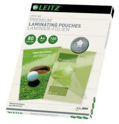 LEITZ lamineerhoes iLAM, DIN A4, glanzend, 160 mic, 100 st.