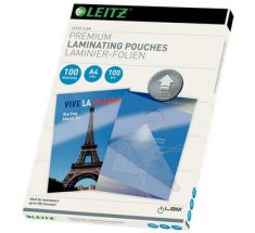 LEITZ lamineerhoes iLAM, DIN A4, glanzend, 200 mic, 100 st.