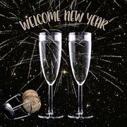 PAPSTAR motiefservetten 'Welcome New Year'