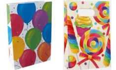 PAPSTAR Party-papieren zak 'Candies', 140 x 210 x 60 mm