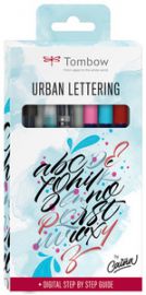 Tombow Urban Lettering Set, 7-delig