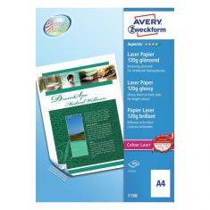 AVERY Colour laser fotopapier, A4, 120 g/m2, glanzend, 200 vel