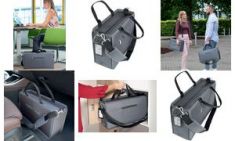 sigel businestasje Desk Sharing Bag, RPET, grootte: L, grijs