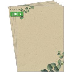 sigel Design-papier 'Eucalyptus', DIN A4, 100 g/m2