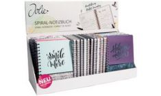 sigel spiraalboek Jolie, DIN A5, display