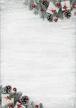 sigel Kerst-motiefpapier Scandinavian Christmas, A4, 90 g/m2