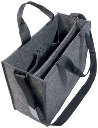 sigel Business-vilttas Desk Sharing Bag, grootte: M, grijs