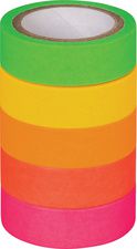 HEYDA deco-plakband 'neon Regenboog', mat