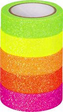 HEYDA deco-plakband 'neon Regenboog', glitter