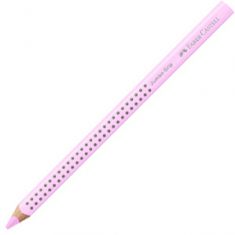 FABER-CASTELL driehoekig kleurpotlood Jumbo GRIP PASTEL, rose