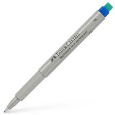 FABER-CASTELL Non-permanent-marker MULTIMARK F, blauw