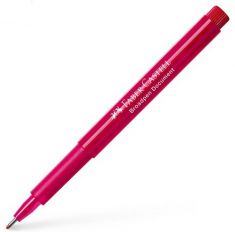 FABER-CASTELL Fineliner BROADPEN 1554, rood, 0,8mm