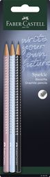 FABER-CASTELL potlodenset GRIP SPARKLE Harmony, blister