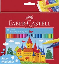 FABER-CASTELL viltstiften CASTLE, 36 stuks in doosje