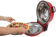 CLATRONIC pizzamaker PM3787, 1.200 Watt, rood