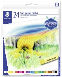 STAEDTLER Soft-pastelkrijt Design Journey, 24  stuks in doosje