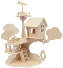Marabu KiDS 3D Puzzle 'Boomhuis', 37 delen