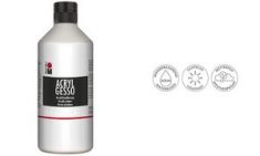 Marabu acryl grondverf 'Acryl Gesso', 500 ml, wit