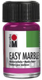 Marabu marmerverf easy marble, 15 ml, magenta 014
