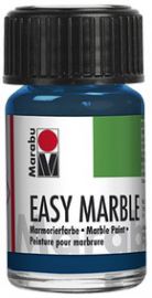 Marabu marmerverf easy marble, 15 ml, dark denim 254