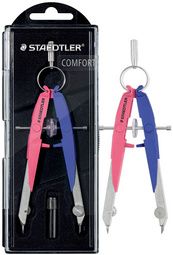 STAEDTLER precisie-/geometriepasser Mars Comfort Neon, roze/violet