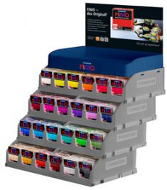 FIMO PROFESSIONAL boetseerklei, ovenhardend, 192 stuks in display