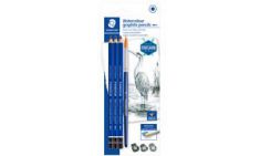 STAEDTLER potlood-set Mars Lumograph aquarel, 3,6 mm, 3 stuks