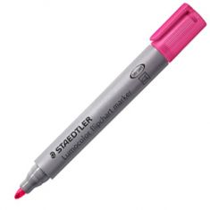 STAEDTLER Lumocolor Flipover-marker 356, ronde punt, 2 mm, roze