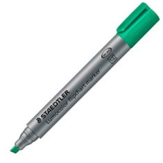 STAEDTLER Lumocolor Flipovermarker 356B, wigpunt, 2-5 mm, groen