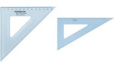 STAEDTLER tekendriehoek Mars, 45 graden, hypothenusa: 200 mm