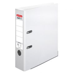 herlitz ordner maX.file protect plus, rugbreedte: 80 mm, wit