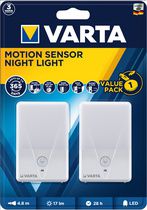 VARTA LED-bewegingslicht 'Motion Sensor Night Light', 2 stuks