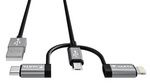 VARTA laadkabel Speed Charge en Sync cable 3in1, 2 m