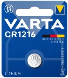 VARTA Lithium knoopcelbatterij/knoopbatterij ´Electronics´, CR1216, 3 Volt,