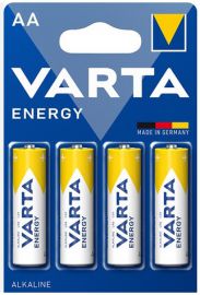 VARTA Alkaline batterij Energy, Mignon (AA/LR6), 4 stuks