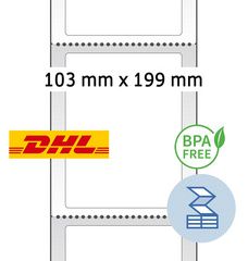 HERMA thermodirect-verzendetiketten, rol, 103 x 199 mm, permanent