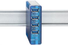 W&T USB 3.0 Hub Industry, 4 poorts