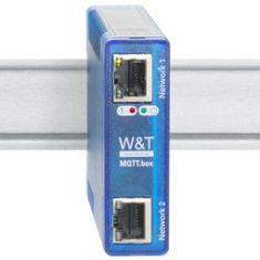 W&T MQTT.box, kunststof-behuizing, blauw