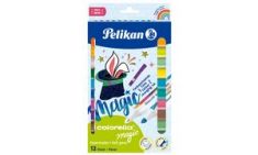 Pelikan viltstiften colorella magic, 12 stuks in kartonnen doosje