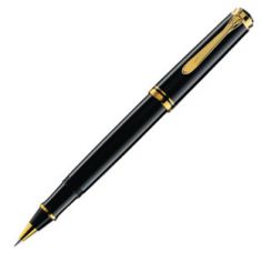 Pelikan rollerball 'Souverein 400', zwart/goud, M