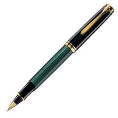 Pelikan rollerball 'Souverein 400', zwart/groen, M