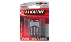 ANSMANN alkaline ´RED´ batterij, 9V E-blok