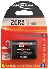 ANSMANN Lithium batterij 2CR5, 6 Volt, blister