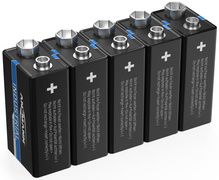ANSMANN Lithium batterij Blok E, pakje van 5