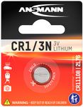 ANSMANN Lithium knoopcelbatterij/knoopbatterij CR1/3N, 3 Volt, CR11108/2L76