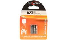 ANSMANN mini batterij, alkaline batterij, A23/LR23, 2 stuks op blister