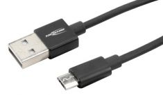 ANSMANN data- en laadkabel, USB-A - Micro USB-B, 1,2 m